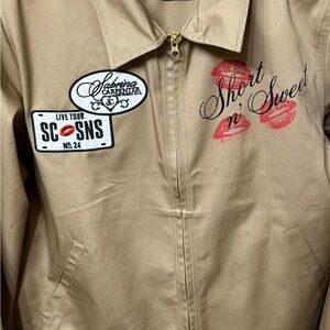 Sabrina Carpenter Short n Sweet Tour VIP Jacket New XL